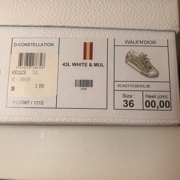 Dior sneakers -multi printed/colorful - Picture 5 of 5